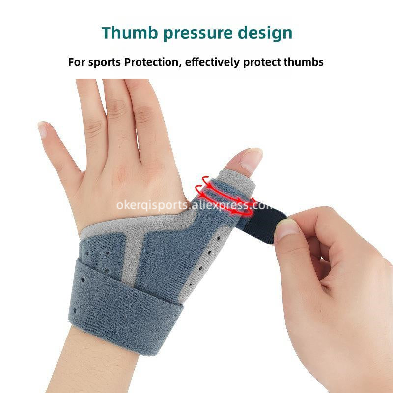 Premium Waterproof Thumb Support Brace for Tendonitis, Trigger Finger, and De Quervain’s Pain Relief – Semi-Rigid Stabilizer
