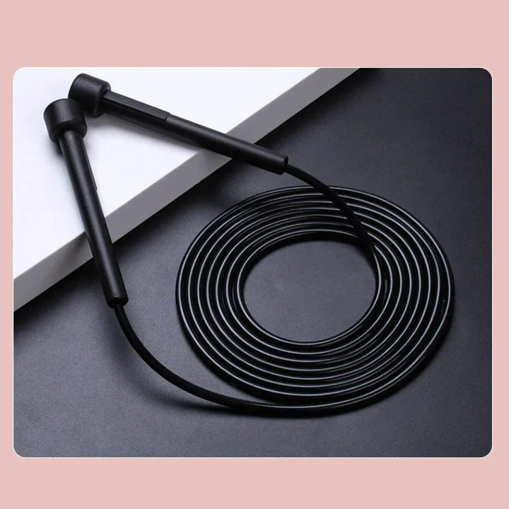 Premium PVC Skipping Rope – Adjustable Length Jump Rope for Fitness Training, Weight Loss, and Cardio Exercise, 2.3m Long, Soft & Lightweight, Durable 4mm Diameter Cable - StrengthXPhysiotherapy