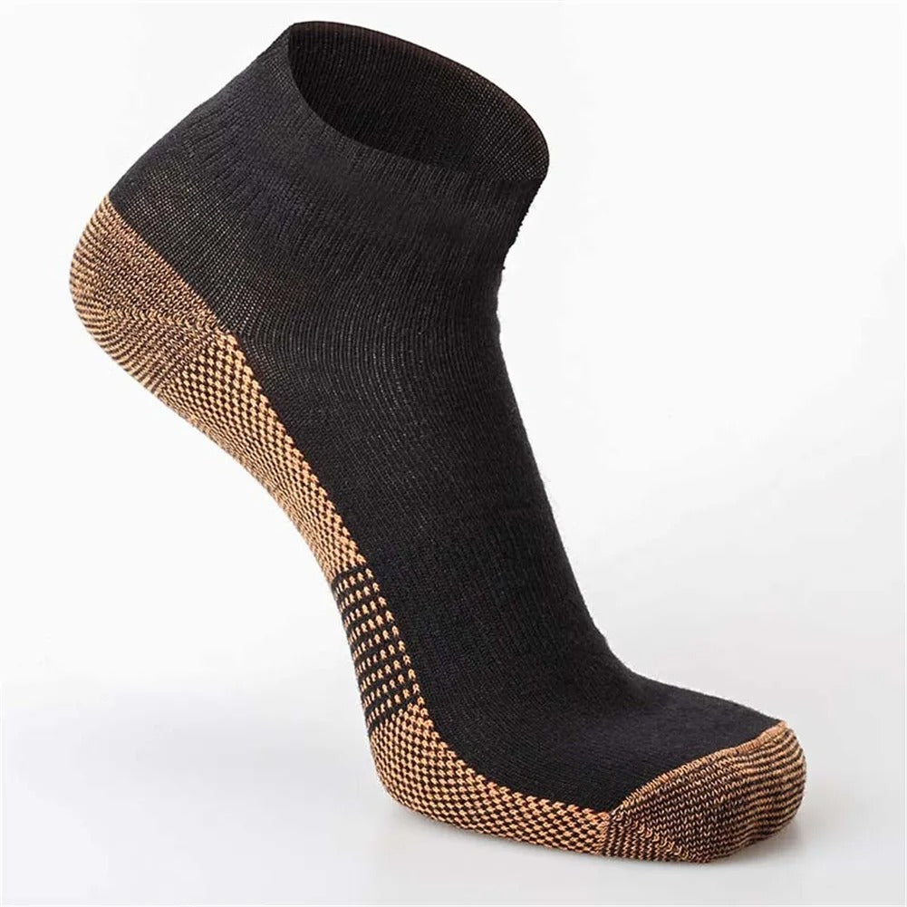 Premium Plantar Fasciitis Compression Socks for Foot Support – Breathable Ankle & Heel Arthritis Relief – Lightweight Arch Support Sport Socks for Running, Hiking & Travel – Anti-Odor, Moisture-Wicking Fabric – 2 Pairs - StrengthXPhysiotherapy