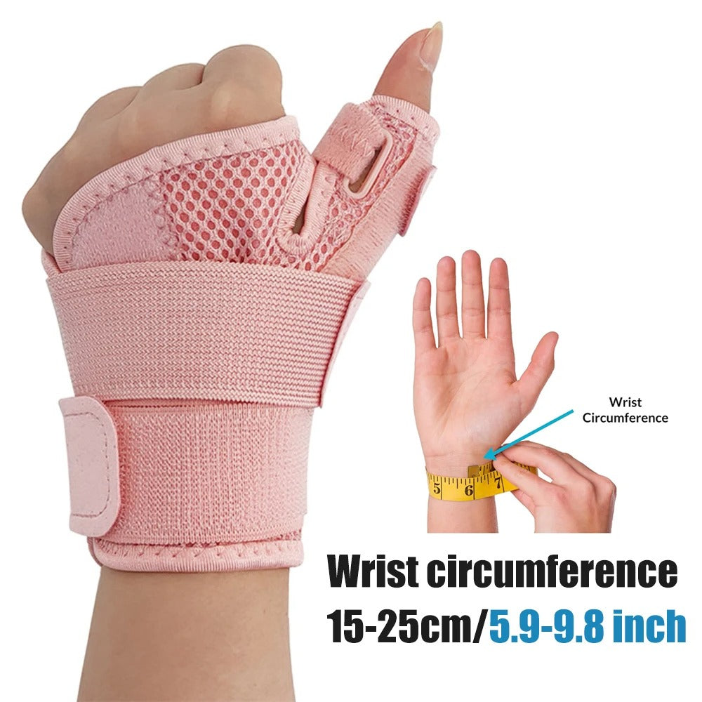 Premium CMC Thumb Brace – Comfortable Thumb Splint for Arthritis & Joint Pain Relief, Stabilizing Orthosis for Osteoarthritis & Post-Surgical Care, Soft & Breathable Sleeve for Maximum Comfort - StrengthXPhysiotherapy