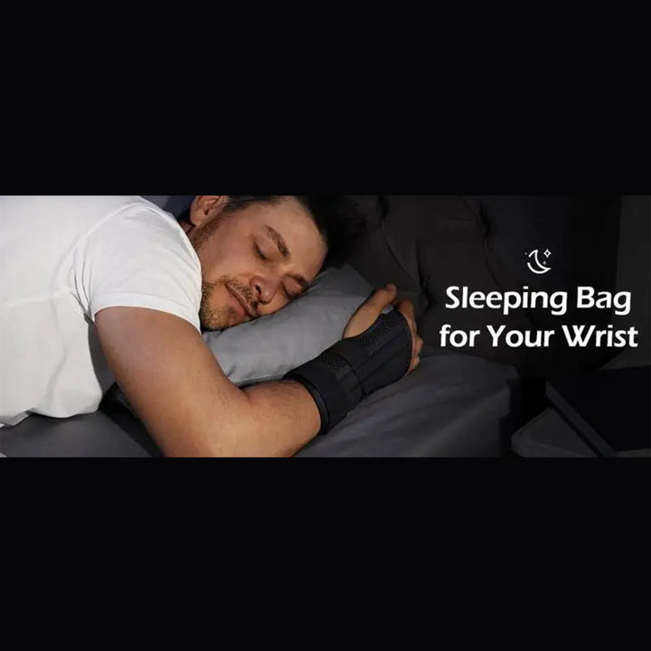 Premium Carpal Tunnel Wrist Brace – Stabilizing Support for Men & Women, Adjustable Hand Support Splint for Sprains, Tendonitis, Pain Relief, Ergonomic Design, Lightweight & Breathable, Ideal Night Immobilizer - StrengthXPhysiotherapy