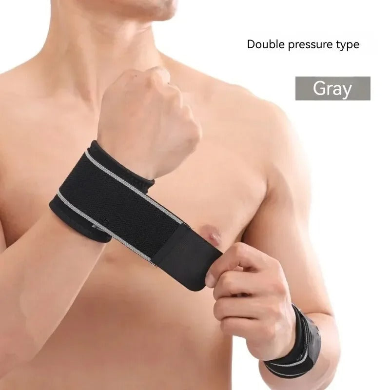 Premium Sports Wrist Guards – Lightweight Adjustable Wristbands for Basketball, Badminton, Volleyball & Fitness, Pressurized Winding for Wrist Stabilization, Universal Fit, Durable and Comfortable - StrengthXPhysiotherapy