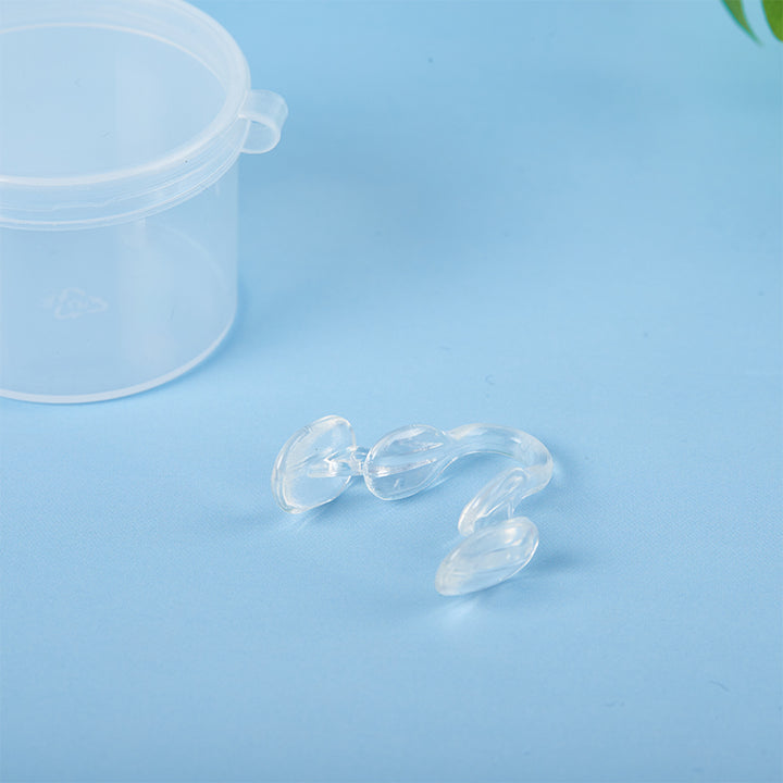 Premium Silicone Anti-Snoring Nose Clip - Comfortable Nasal Dilator for Snoring Relief, Easy Breathing, Stop Snore Aid, 