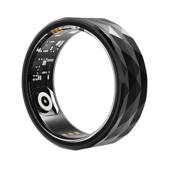 Premium Smart Ring for Health & Sleep Monitoring – 5ATM Waterproof, Heart Rate & Blood Oxygen Tracking, Multi-Sport Modes, 
