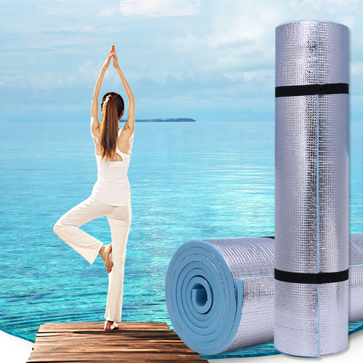 Premium Non-Slip EVA Yoga Mat – 6mm Thick Exercise Pad for Gym, Fitness, and Home Workouts, Durable Cushioning for Comfort