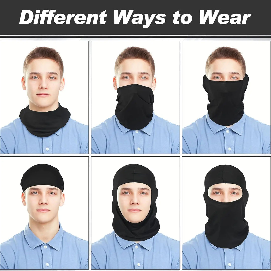 Premium Full Face Balaclava Mask – Outdoor Sports Ski, Motorcycle, Bike, and Tactical Riding Cap for Unisex, Summer 