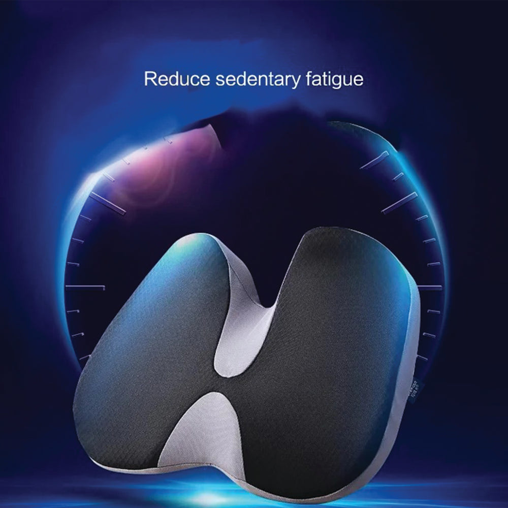 Premium Non-Slip Orthopedic Memory Foam Cushion – Tailbone and Sciatica Pain Relief Seat Cushion for Prostate Comfort, Back Support, and Chair or Car Use - StrengthXPhysiotherapy