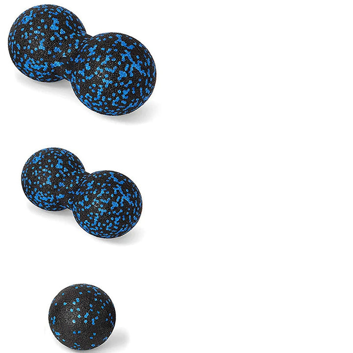 Premium EPP Fascia Massage Foam Rollers & Fitness Balls Set for Deep Tissue, Trigger Point Relief, Muscle Recovery, Yoga