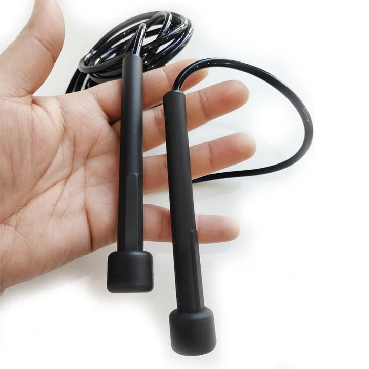 Premium PVC Skipping Rope – Adjustable Length Jump Rope for Fitness Training, Weight Loss, and Cardio Exercise, 2.3m Long, Soft & Lightweight, Durable 4mm Diameter Cable - StrengthXPhysiotherapy