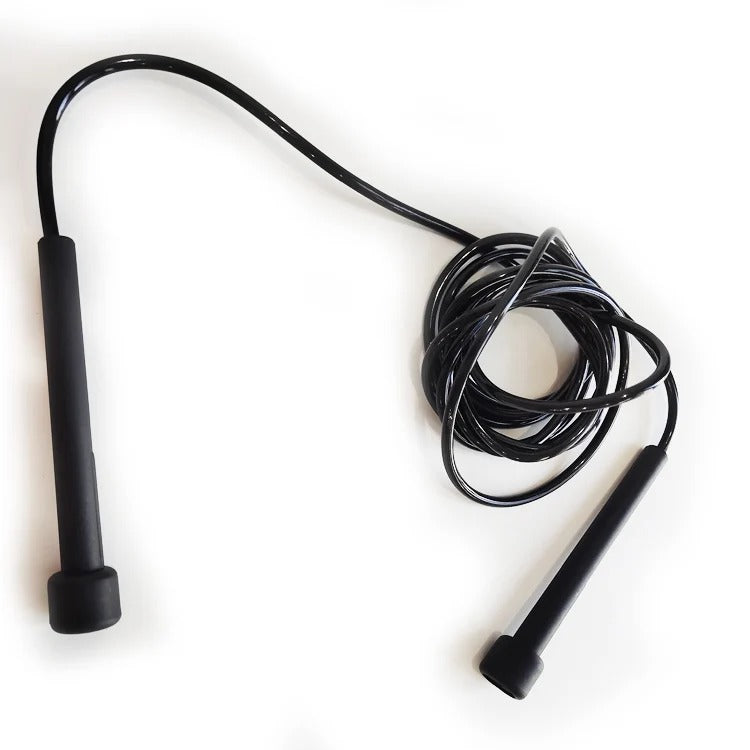 Premium PVC Skipping Rope – Adjustable Length Jump Rope for Fitness Training, Weight Loss, and Cardio Exercise, 2.3m Long, Soft & Lightweight, Durable 4mm Diameter Cable - StrengthXPhysiotherapy