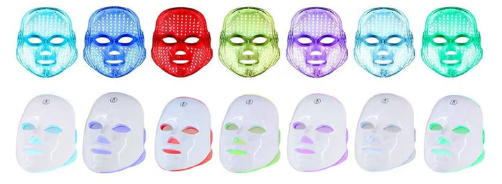 Premium LED Facial and Neck Rejuvenation Machine – Skin Rejuvenation Massager for Anti-Aging, Wrinkle Reduction, and Skin Tightening with Advanced Light Therapy - StrengthXPhysiotherapy