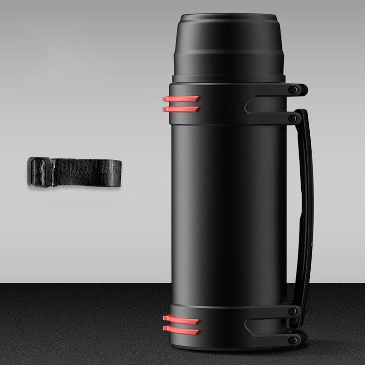 Premium Insulated Stainless Steel Water Bottle – 4L Thermal Flask, Double Vacuum Insulation, Leak-Proof, Soft Handle