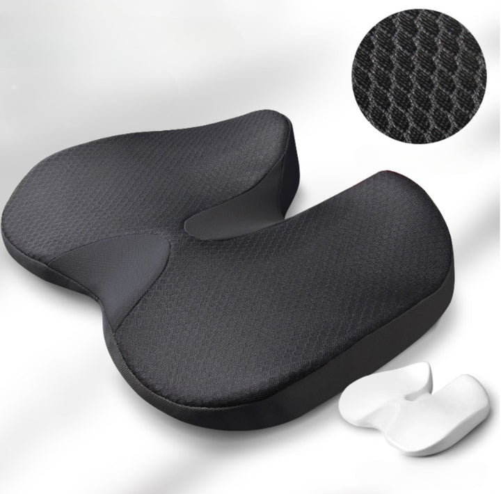 Premium Non-Slip Orthopedic Memory Foam Cushion – Tailbone and Sciatica Pain Relief Seat Cushion for Prostate Comfort