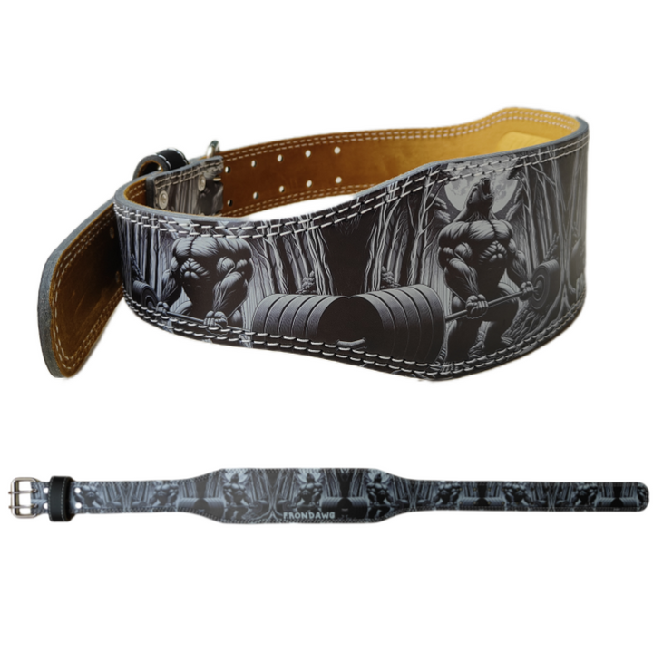 High Quality Weightlifting Belt for Men & Women – Heavy Duty Powerlifting Gym Belt, Adjustable PU Leather Workout Belt for  