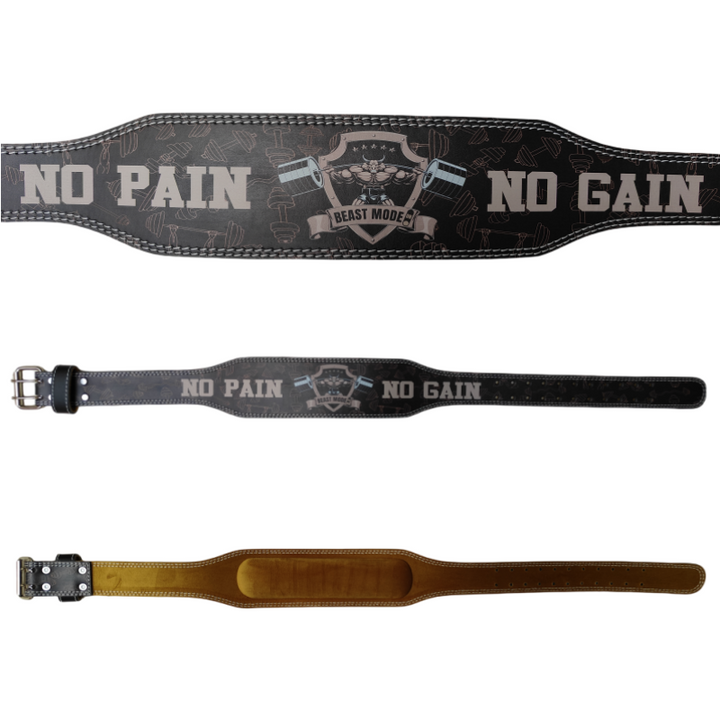 High Quality Weightlifting Belt for Men & Women – Heavy Duty Powerlifting Gym Belt, Adjustable PU Leather Workout Belt for  