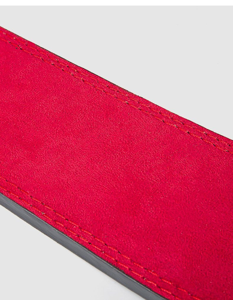 Premium 13MM Weight Lifting Belt with Lever Buckle – Heavy Duty Gym Powerlifting Belt for Men & Women, Competition Level 