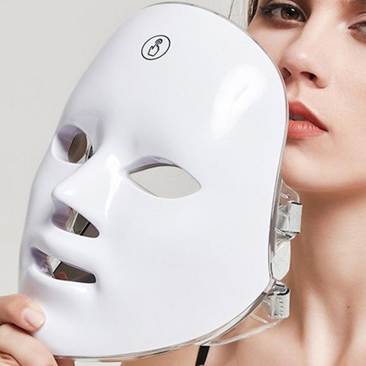 Premium LED Facial and Neck Rejuvenation Machine – Skin Rejuvenation Massager for Anti-Aging, Wrinkle Reduction