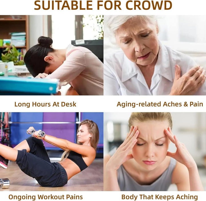 Premium Electronic Acupuncture Pen for Body Massage - EMS Microcurrent Acupressure Meridian Pen with 9 Adjustable Intensity 