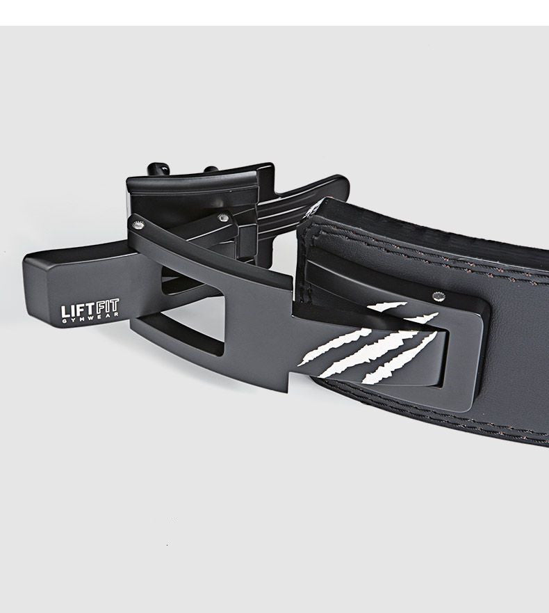 Premium 13MM Weight Lifting Belt with Lever Buckle – Heavy Duty Gym Powerlifting Belt for Men & Women, Competition Level 