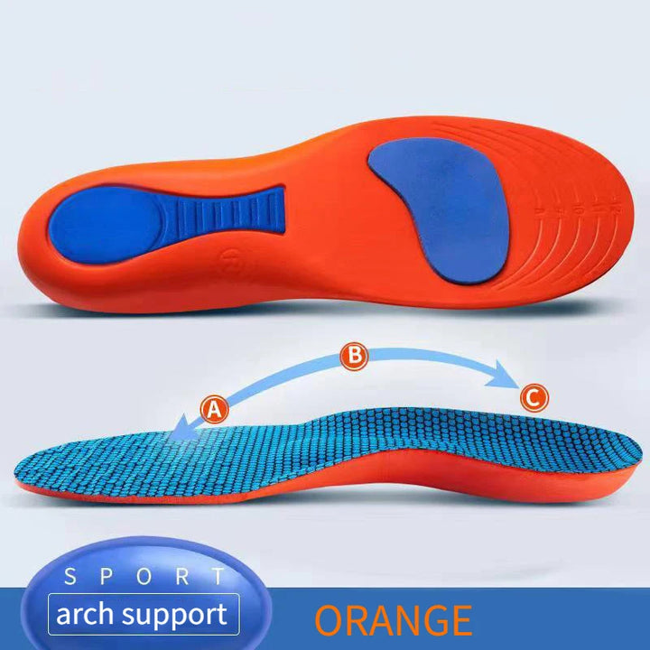 Premium Memory Foam AAnti-Odor Insoles, Shock Absorbing EVA Arch Support for Plantar Fasciitis, Heel Pain Relief, Soft 
