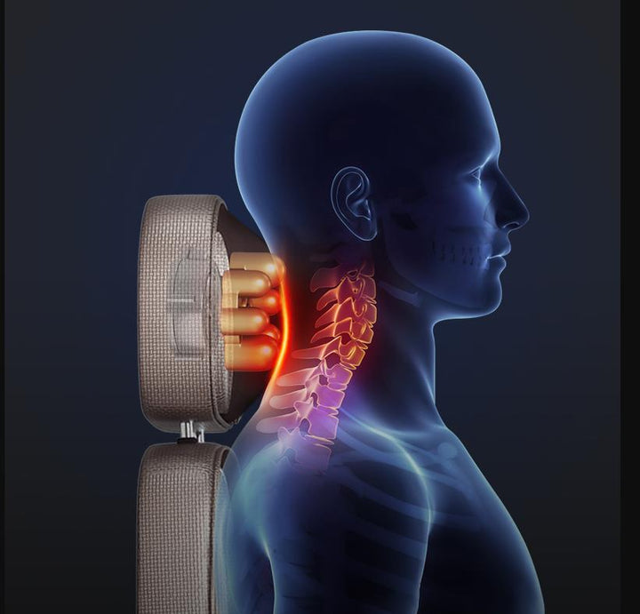 Premium Vibrating Electric Massage Chair Pad – Heated Neck and Back Cushion with Remote Control, Muscle Stimulator for Fatigue