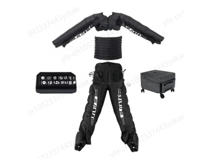 Premium Air Compression Massager for Legs and Body - 8 Cavity Pressure Therapy System, Adjustable Size XL to XXXL for