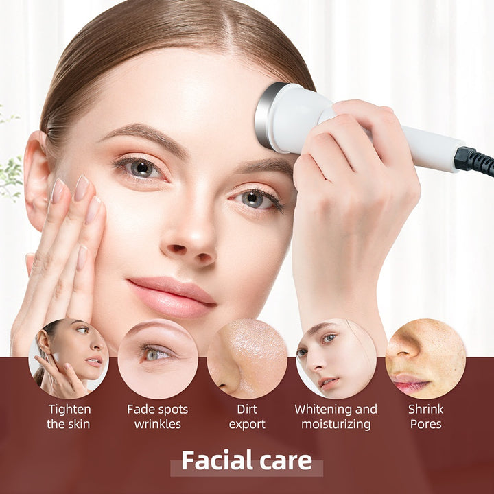 Premium Ultrasound Beauty Machine – High Frequency Face and Eye Massager for Skin Care, Facial Lifting, and SPA-Grade