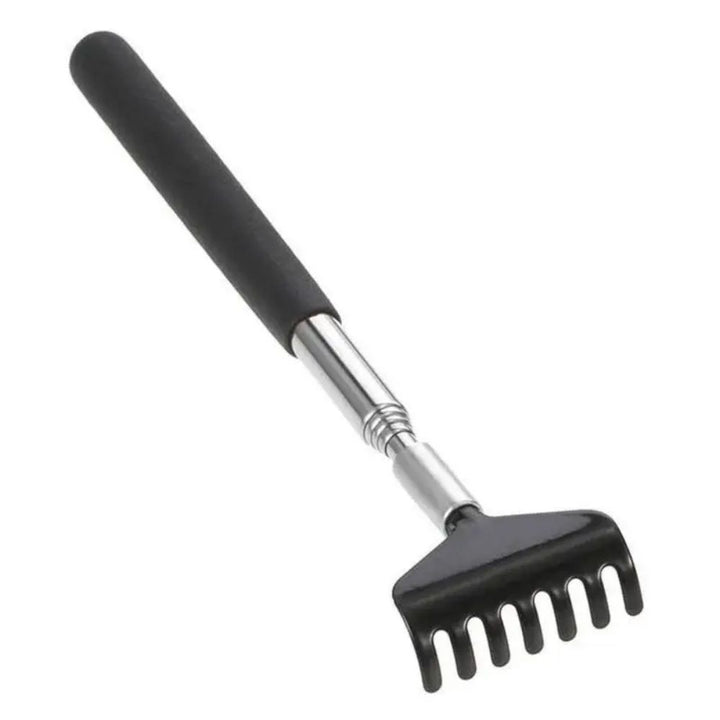 High Quality Telescopic Back Scratcher - Stainless Steel Extendable Back Massager Tool with Hand-Shaped End, Adjustable