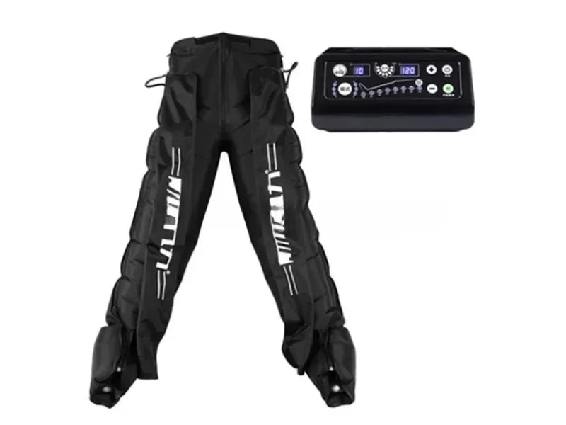 Premium Air Compression Massager for Legs and Body - 8 Cavity Pressure Therapy System, Adjustable Size XL to XXXL for