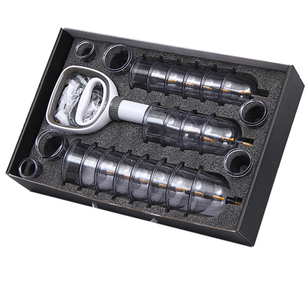 Premium Cupping Therapy Set – Professional Vacuum Suction Cups for Chinese Medicine Physiotherapy, Massage, and Muscle