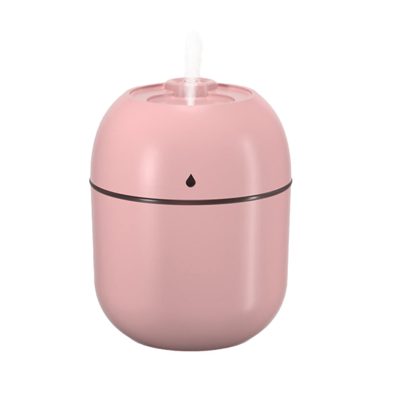 High Quality Portable Mini Ultrasonic Humidifier – USB Essential Oil Diffuser, Indoor Quiet Mist Maker, 220ml Water Tank,