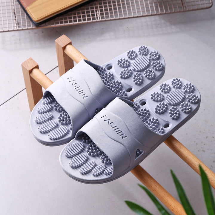 Premium Extra Large Acupoint Massage Slippers – Non-Slip Hollow Design for Indoor Home and Bathroom Use, Comfortable Sole Support for Men and Women, Ideal for Relaxation and Foot Therapy - StrengthXPhysiotherapy