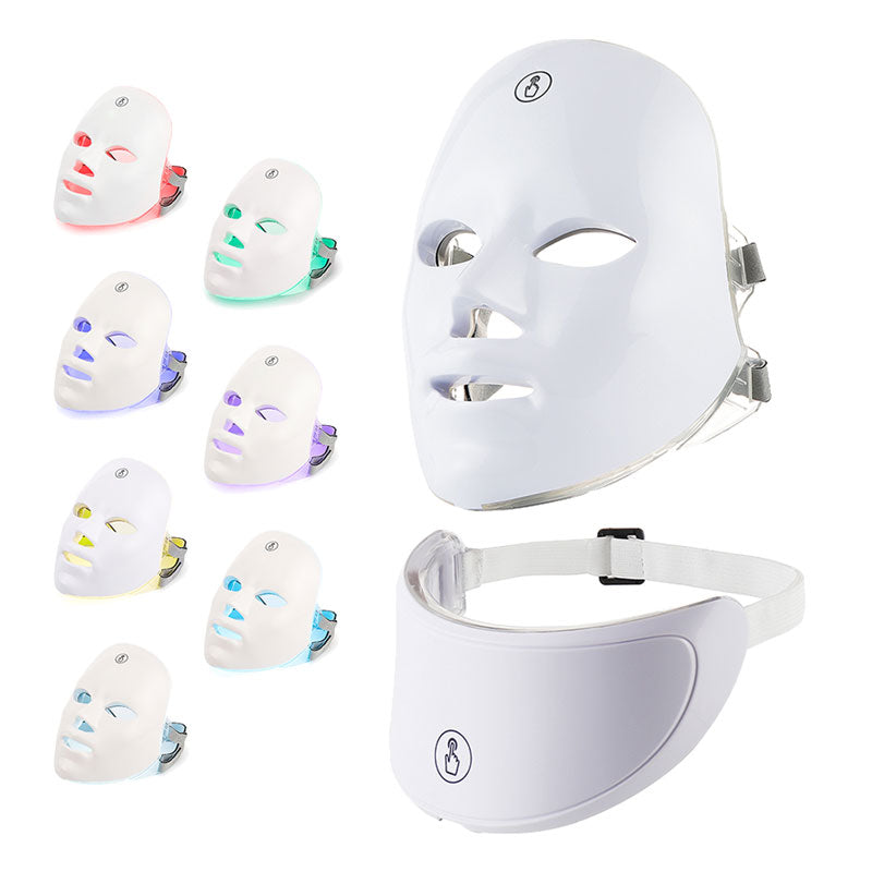 Premium LED Facial and Neck Rejuvenation Machine – Skin Rejuvenation Massager for Anti-Aging, Wrinkle Reduction