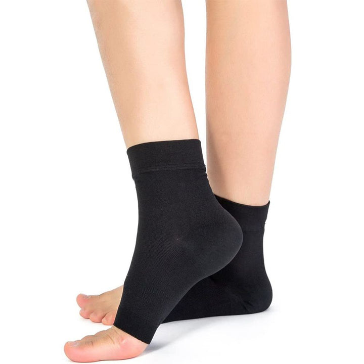 Premium Copper Compression Ankle Brace Sock for Men & Women – Pain Relief Support for Plantar Fasciitis, Heel & Foot Pain