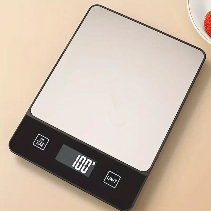 Premium Smart Digital Food Scale 10kg – Nutrition Calculator App, Rechargeable Kitchen Scale for Weight Loss, Baking, and 