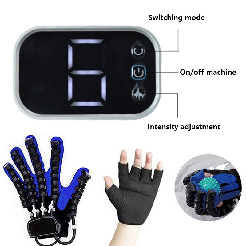 Premium Hand Rehabilitation Glove for Stroke Recovery | Hemiplegia Therapy Device | Finger Exerciser for Cerebral Infarction