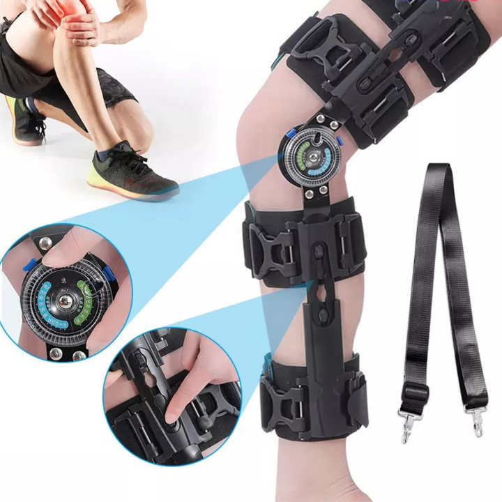 Premium Unloader Knee Brace for Arthritis Pain Relief, Osteoarthritis Support, Adjustable ROM Stabilizer, Post-Surgical Recovery, One Size Fits All, FDA Registered - StrengthXPhysiotherapy