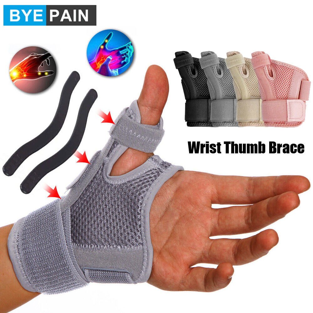 Premium Thumb Support Brace – CMC Joint Stabilizer Orthosis Spica Splint for Arthritis, Osteoarthritis, Tendonitis & Pain