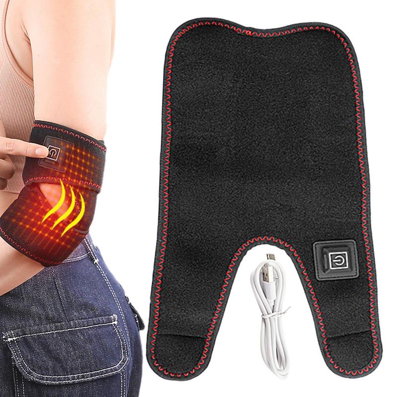 Premium Electric Heating Arm Pad | 3-Mode Massage Wrap with Dual Vibration Motors for Arm, Elbow & Wrist Relief | Adjustable 