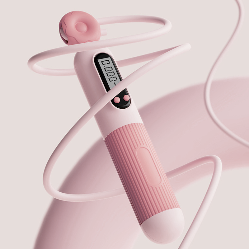 Premium Jump Rope with Calorie Counter – Adjustable Smart Skipping Rope for Fitness, Exercise, and Weight Loss, Tangle-Free