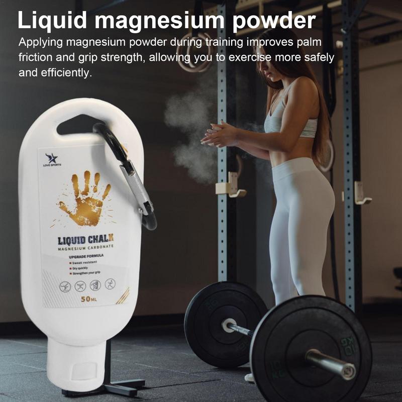 Premium Anti-Slip Liquid Chalk for Fitness, Rock Climbing & Sports - Sweat-Absorbent Magnesium Powder for Enhanced Grip, 