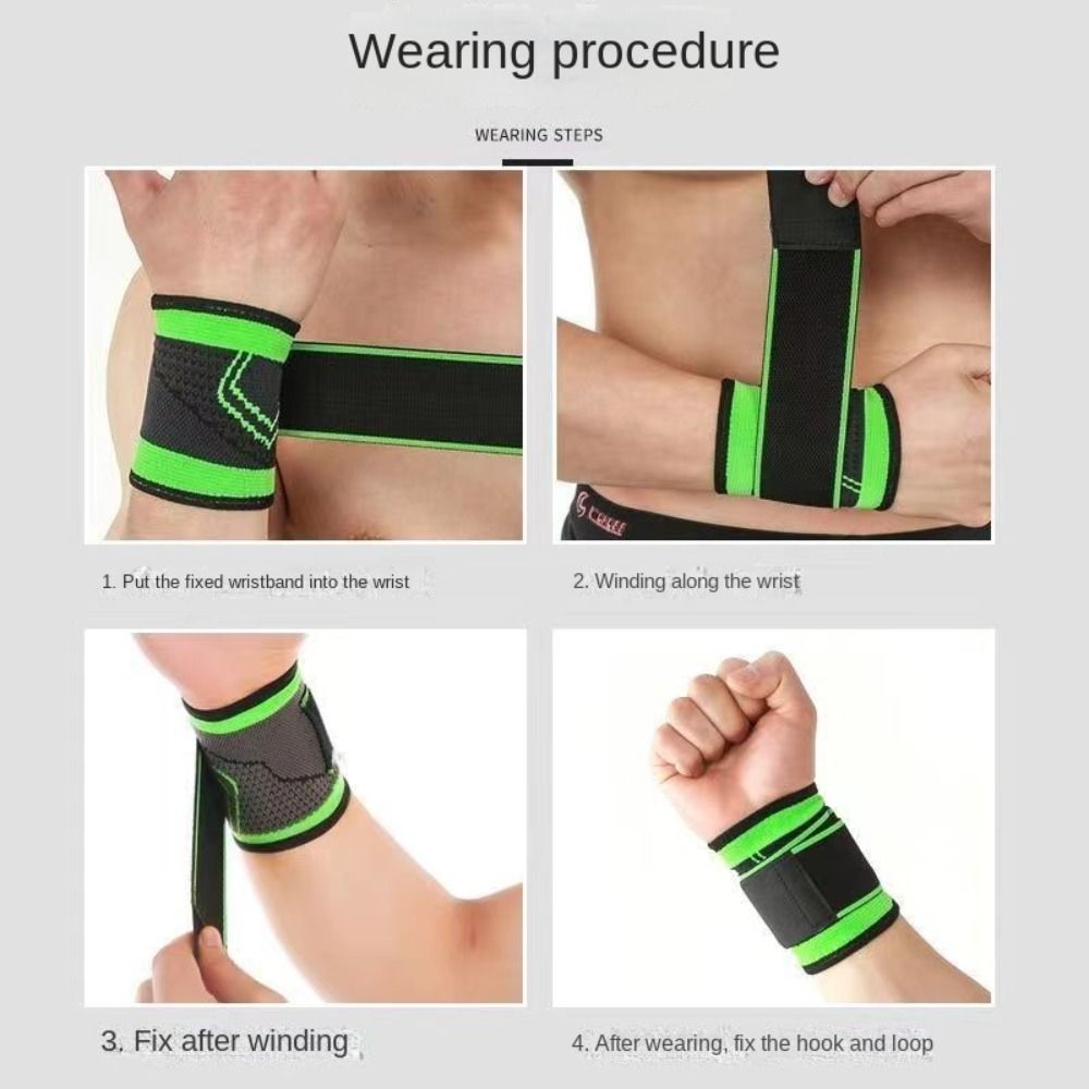 High Quality Sports Winding Wristband for Fitness – Weightlifting Wrist Support for Horizontal Bar, Durable Gym Training