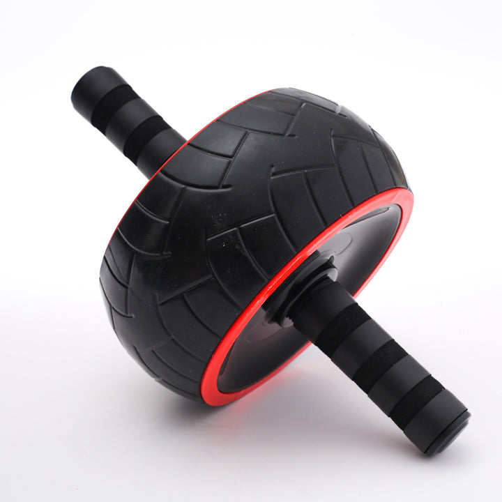 Premium Single-Wheel Ab Roller for Core & Abdominal Muscle Training - Mute, Rubber Wheel for Home Exercise & Bodybuilding, 