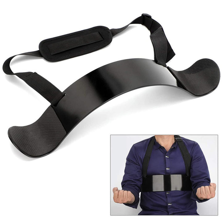 Premium Weight Lifting Arm Blaster – Biceps & Triceps Muscle Training, Adjustable Aluminum Curling Support for Bodybuilding, 