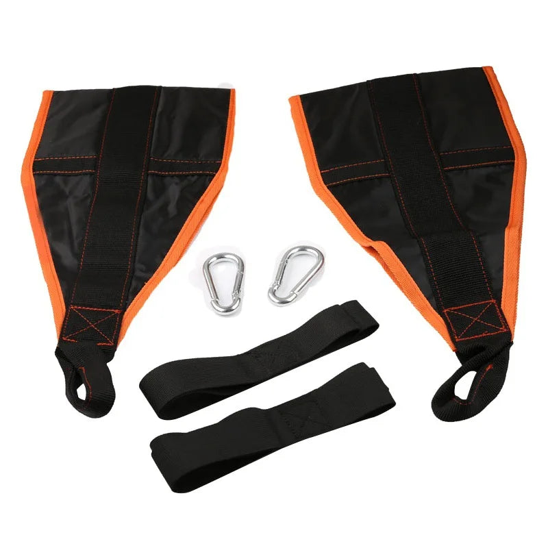 Premium Abdominal Hanging Straps – ABS Training Support for Pull-ups & Core Muscle Workout – Leg Raises, Vertical Crunches