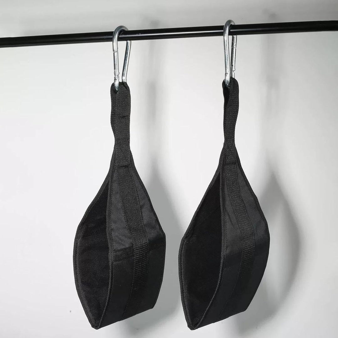 Premium Abdominal Hanging Straps – ABS Training Support for Pull-ups & Core Muscle Workout – Leg Raises, Vertical Crunches, & Sit-ups – Adjustable Nylon Equipment for Fitness - StrengthXPhysiotherapy