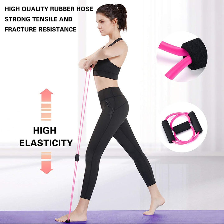 Premium Pedal Resistance Band – Multifunctional Arm, Leg, and Abdominal Trainer for Weight Loss, Bodybuilding, and Full-Body
