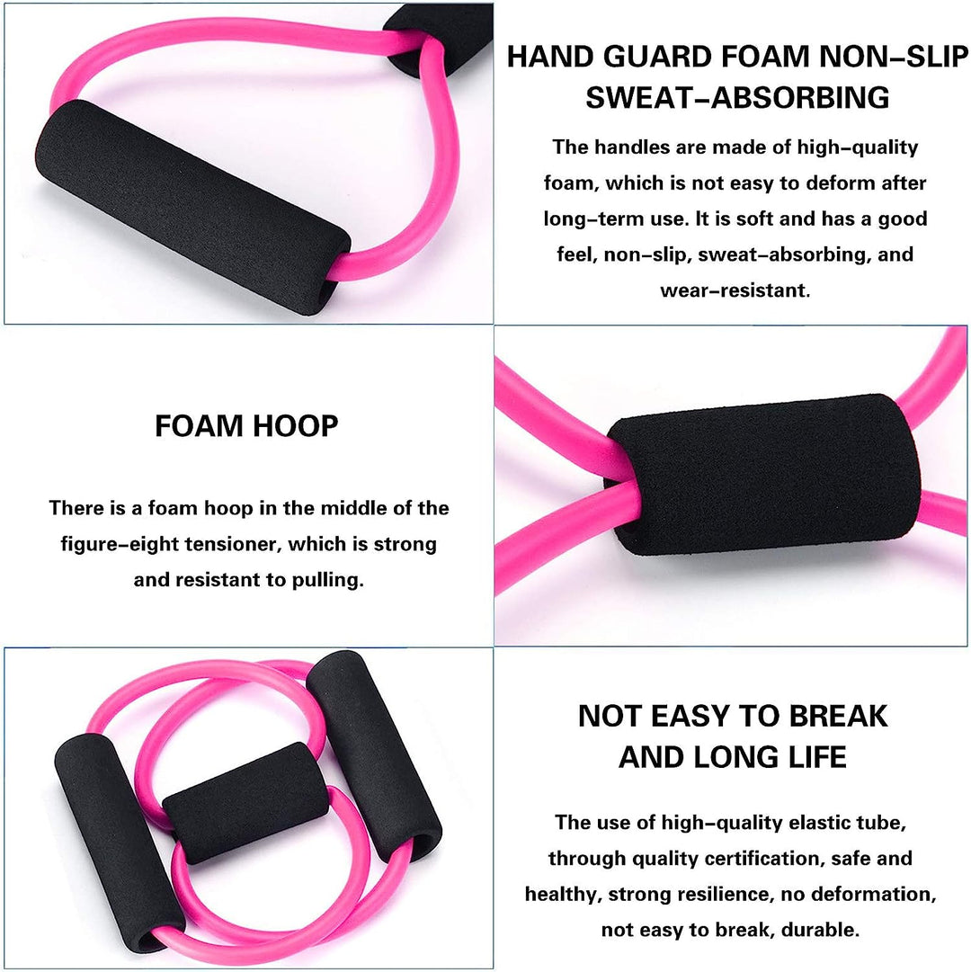 Premium Pedal Resistance Band – Multifunctional Arm, Leg, and Abdominal Trainer for Weight Loss, Bodybuilding, and Full-Body