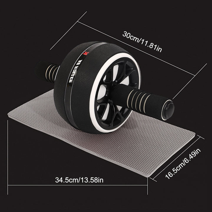 Premium Abdominal Muscle Wheel for Core Strength Training - Fitness Roller with Kneeling Pad, TPR+PP Material for Effective  