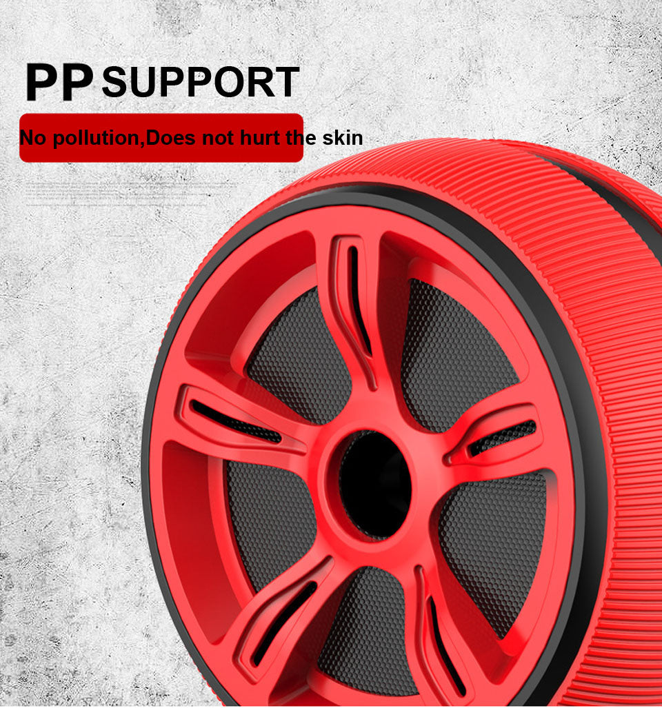 Premium Abdominal Muscle Wheel for Core Strength Training - Fitness Roller with Kneeling Pad, TPR+PP Material for Effective  